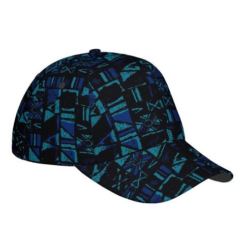 Sandwich Isles Blue Tapa Dad Hat