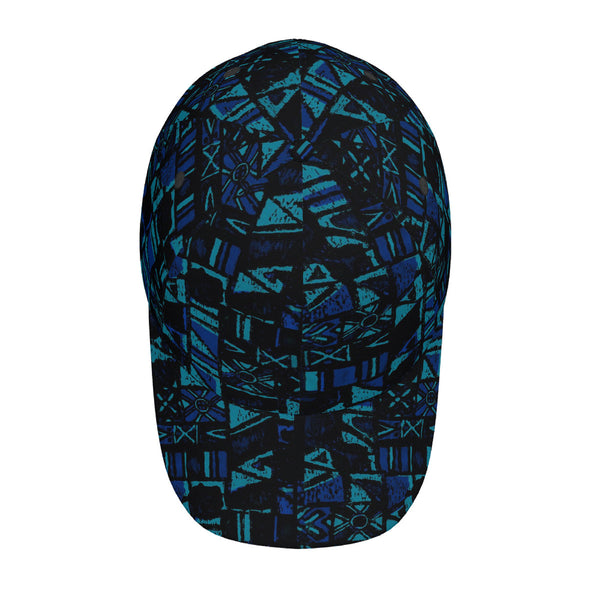 Sandwich Isles Blue Tapa Dad Hat